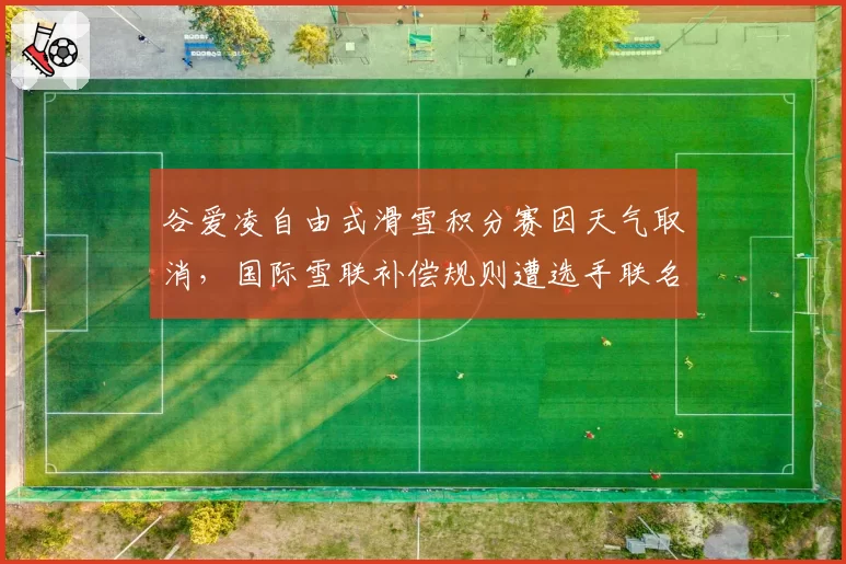 谷爱凌自由式滑雪积分赛因天气取消,国际雪联补偿规则遭选手联名抗议